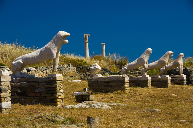 Dilos (Delos), Řecko