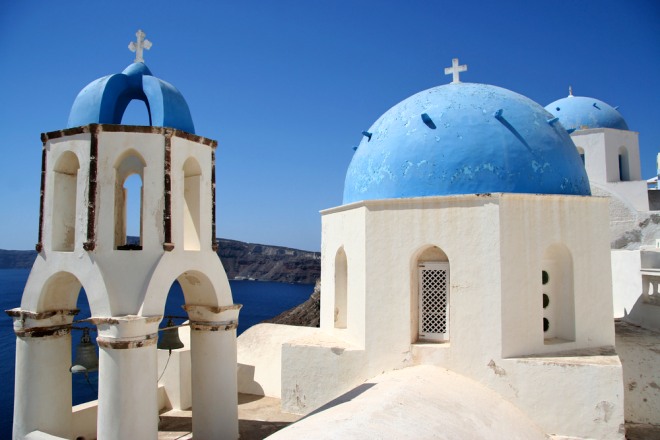 ostrov Santorini